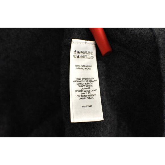 Christian Lacroix 100% Extra Fine Merino Wool Quarter Zip Sweater Men's Large - Picture 9 of 9